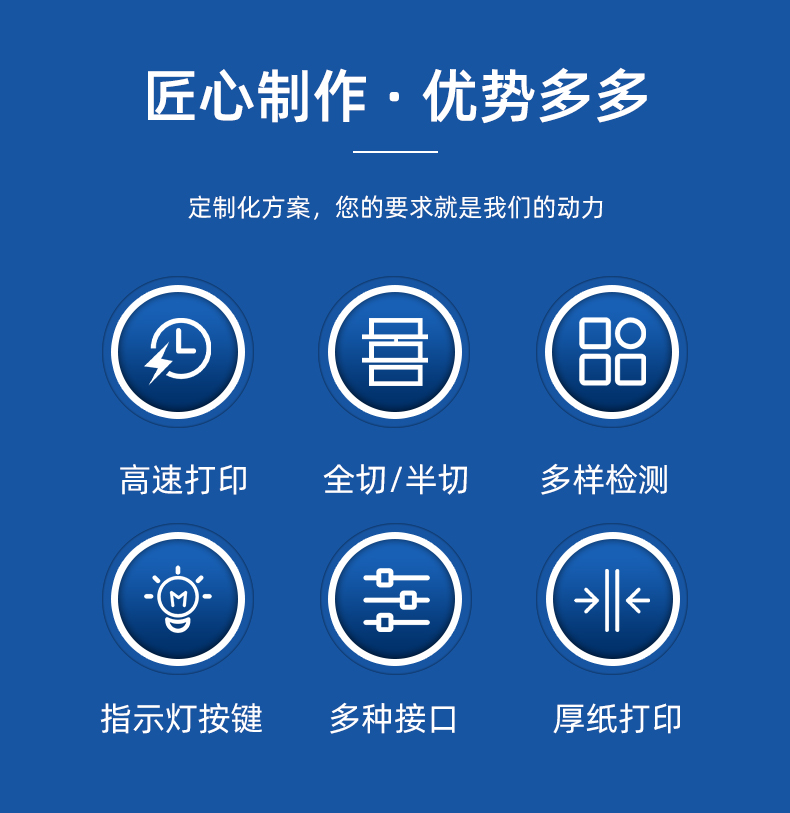 熱敏門票打印機MS-TU825的優勢