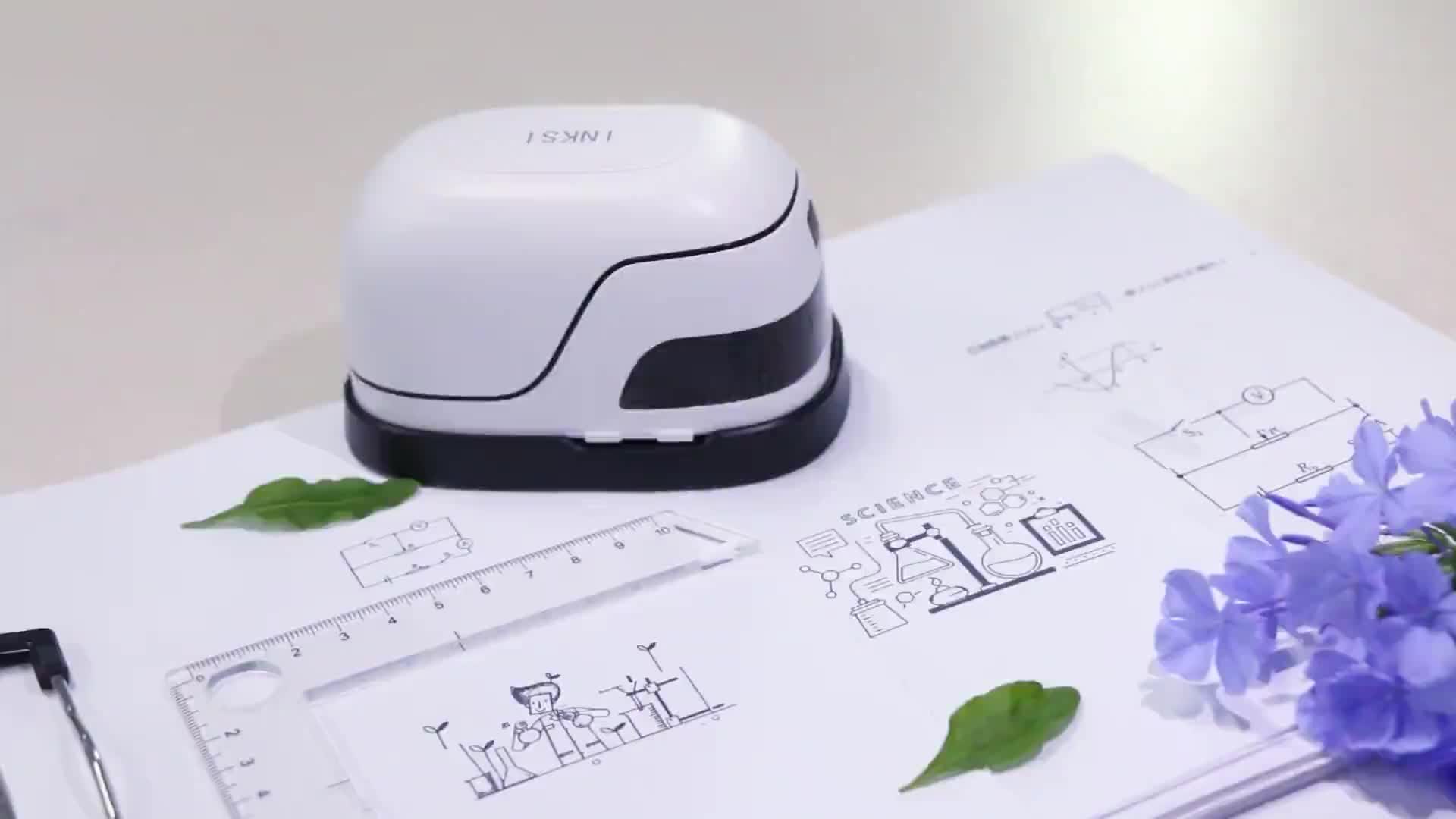 學習用品之手持移動物聯打印機案例制作